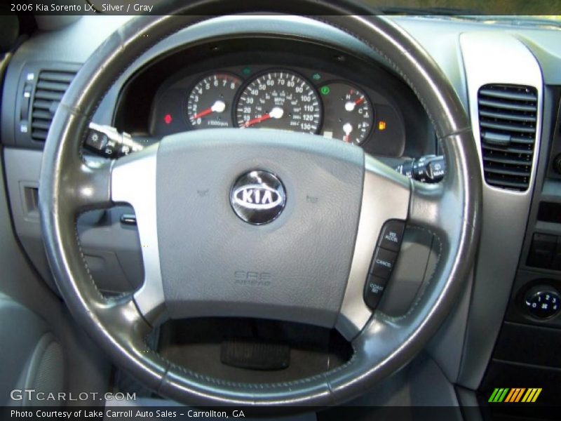 Silver / Gray 2006 Kia Sorento LX