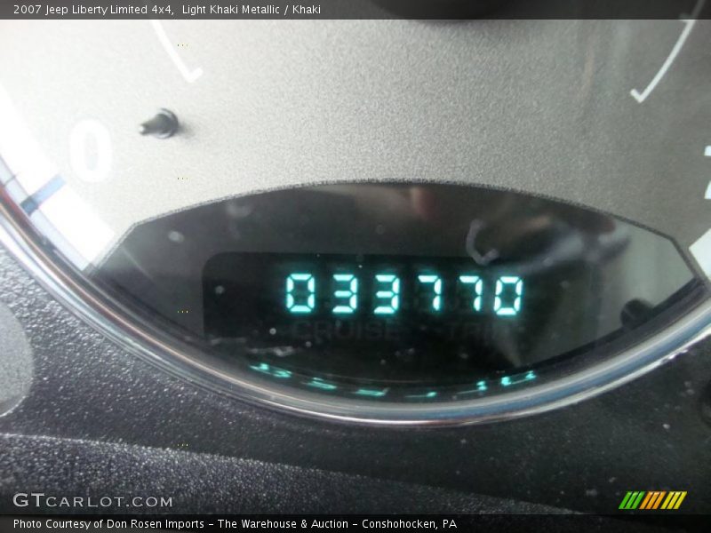 Light Khaki Metallic / Khaki 2007 Jeep Liberty Limited 4x4