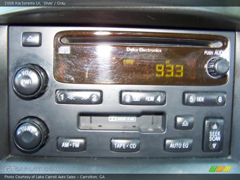 Silver / Gray 2006 Kia Sorento LX