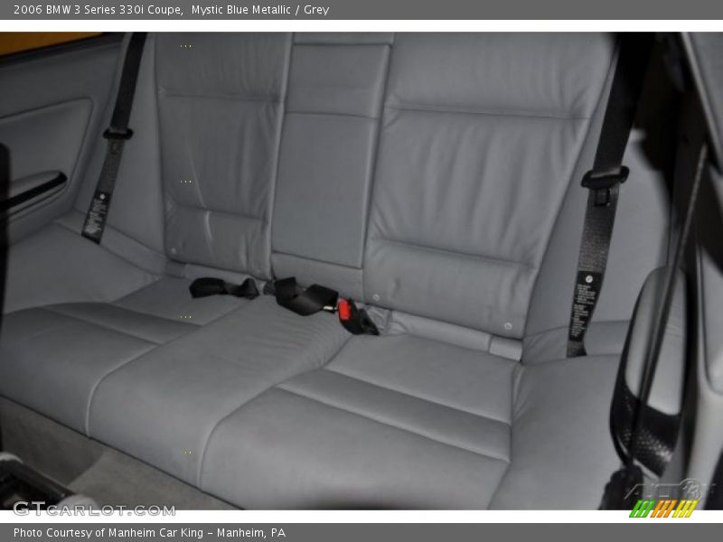 Mystic Blue Metallic / Grey 2006 BMW 3 Series 330i Coupe