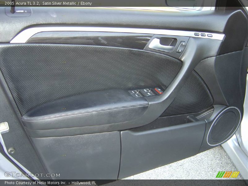 Satin Silver Metallic / Ebony 2005 Acura TL 3.2