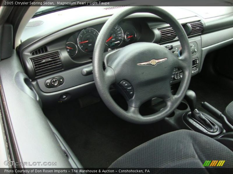 Magnesium Pearl / Light Taupe 2005 Chrysler Sebring Sedan