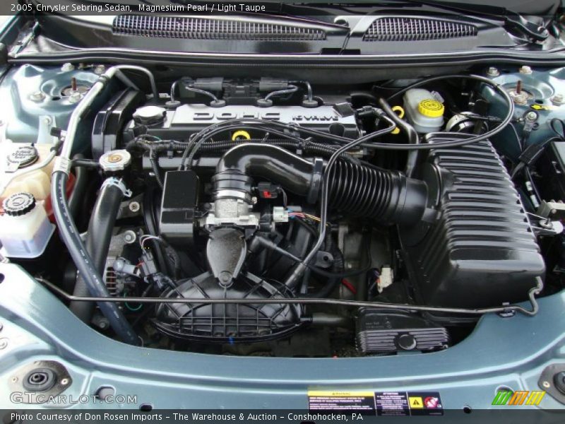 Magnesium Pearl / Light Taupe 2005 Chrysler Sebring Sedan