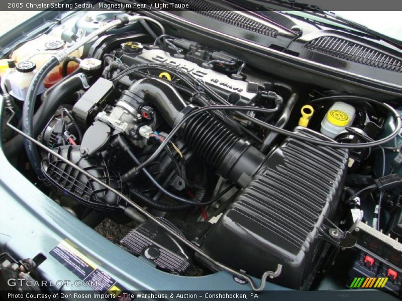 Magnesium Pearl / Light Taupe 2005 Chrysler Sebring Sedan