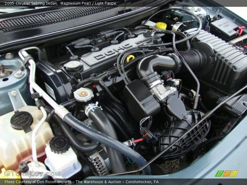 Magnesium Pearl / Light Taupe 2005 Chrysler Sebring Sedan