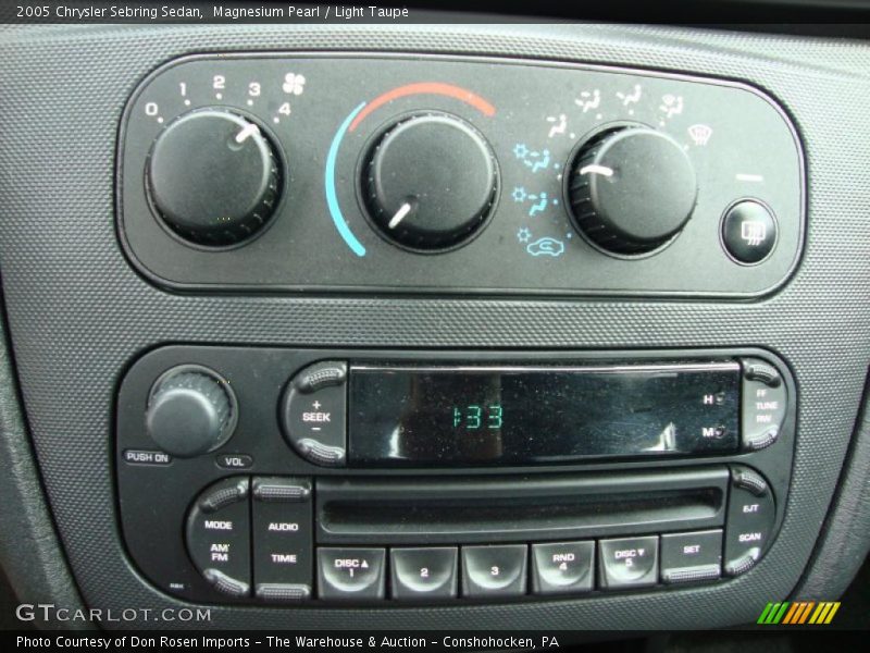 Magnesium Pearl / Light Taupe 2005 Chrysler Sebring Sedan