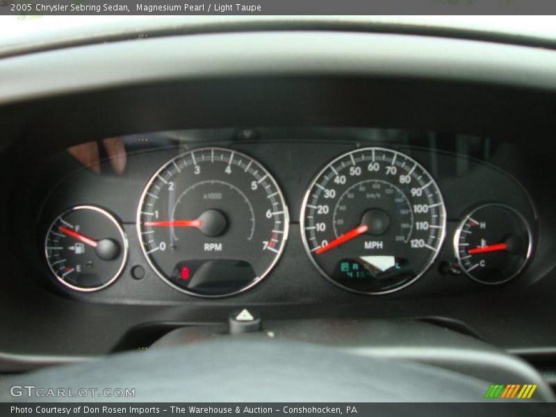 Magnesium Pearl / Light Taupe 2005 Chrysler Sebring Sedan