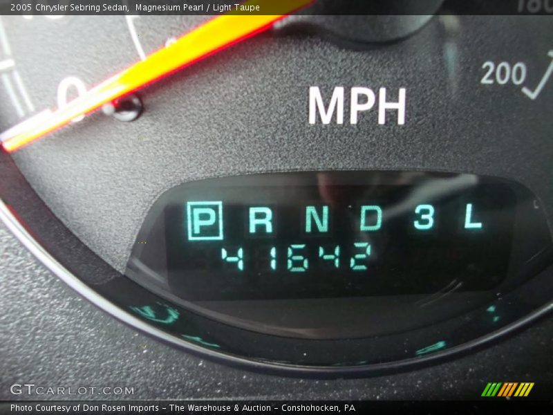 Magnesium Pearl / Light Taupe 2005 Chrysler Sebring Sedan