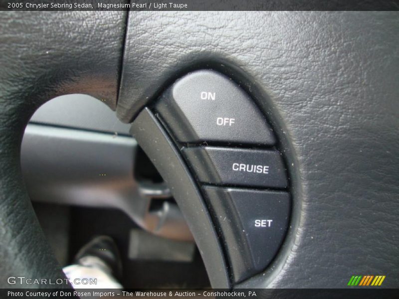 Magnesium Pearl / Light Taupe 2005 Chrysler Sebring Sedan