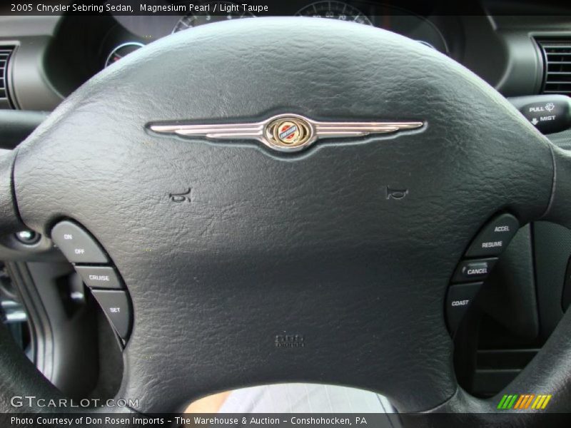 Magnesium Pearl / Light Taupe 2005 Chrysler Sebring Sedan