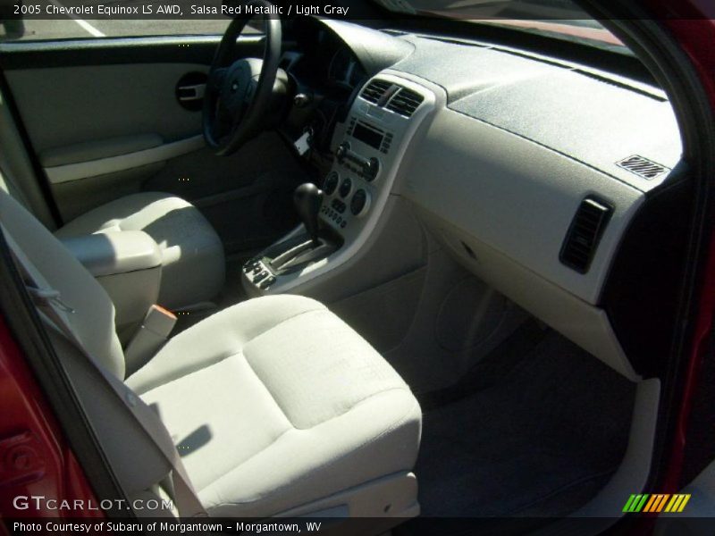Salsa Red Metallic / Light Gray 2005 Chevrolet Equinox LS AWD