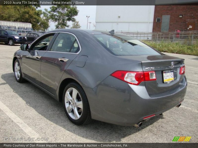 Polished Metal Metallic / Ebony 2010 Acura TSX Sedan