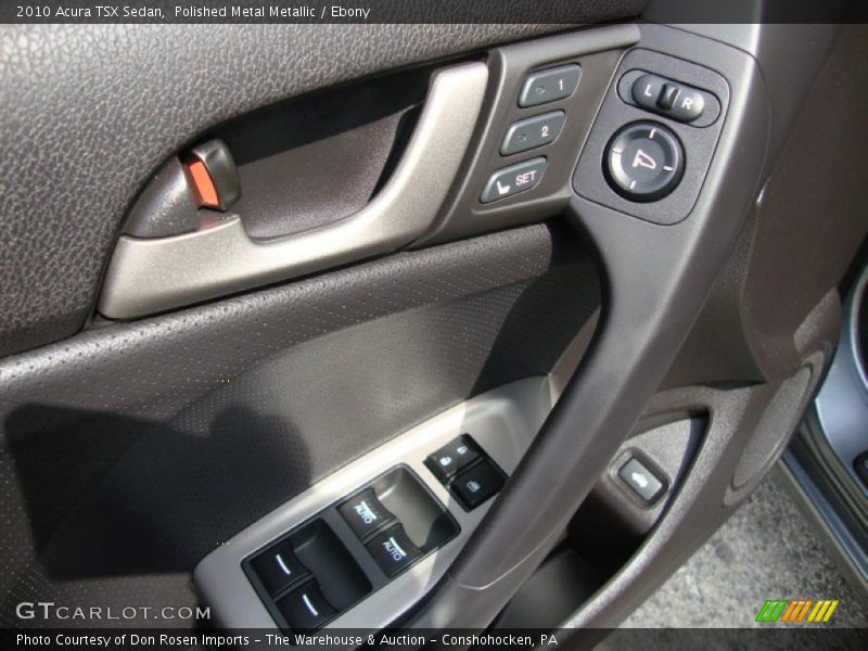 Polished Metal Metallic / Ebony 2010 Acura TSX Sedan