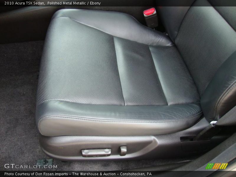 Polished Metal Metallic / Ebony 2010 Acura TSX Sedan
