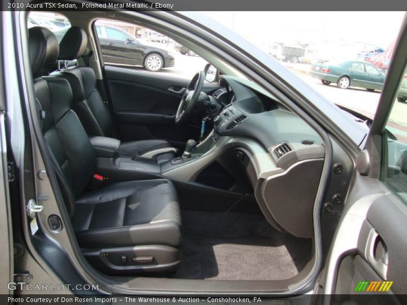 Polished Metal Metallic / Ebony 2010 Acura TSX Sedan