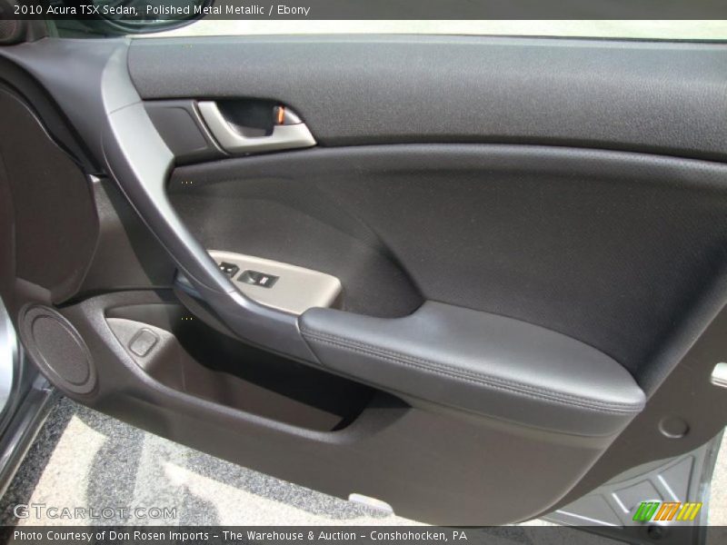 Polished Metal Metallic / Ebony 2010 Acura TSX Sedan