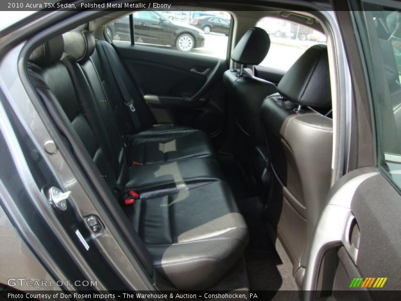 Polished Metal Metallic / Ebony 2010 Acura TSX Sedan