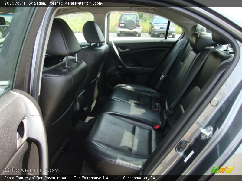Polished Metal Metallic / Ebony 2010 Acura TSX Sedan