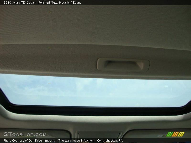 Polished Metal Metallic / Ebony 2010 Acura TSX Sedan