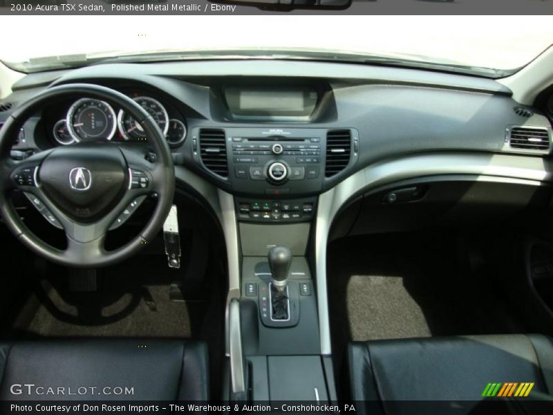 Polished Metal Metallic / Ebony 2010 Acura TSX Sedan