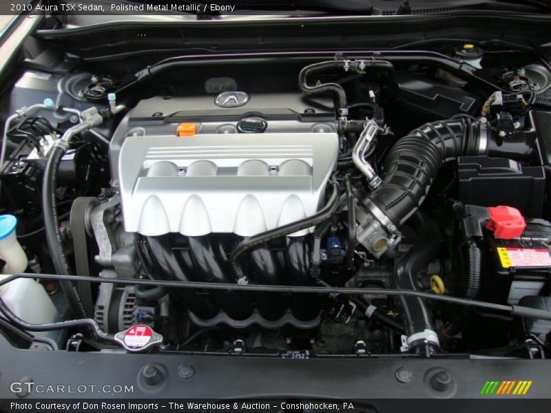 Polished Metal Metallic / Ebony 2010 Acura TSX Sedan