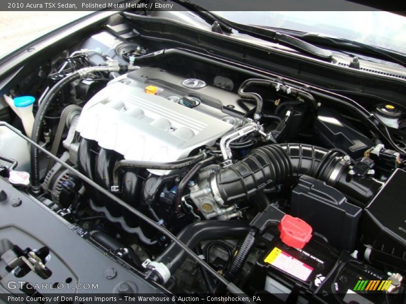 Polished Metal Metallic / Ebony 2010 Acura TSX Sedan