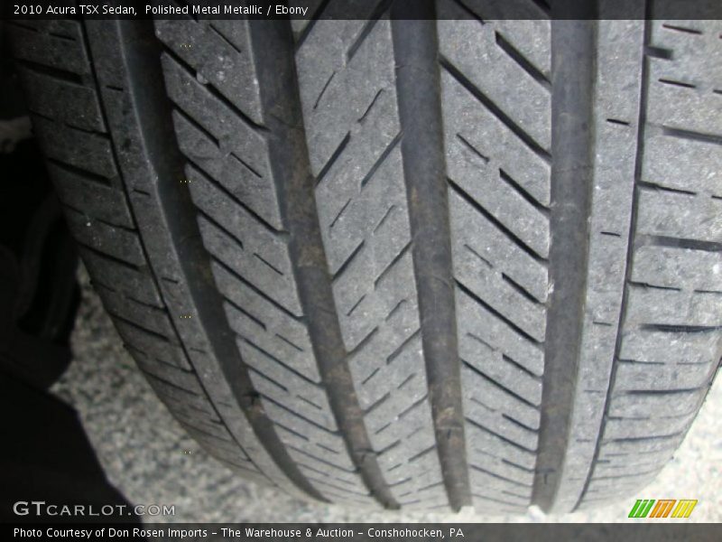 Polished Metal Metallic / Ebony 2010 Acura TSX Sedan