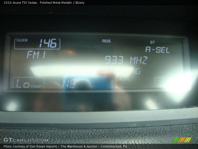 Polished Metal Metallic / Ebony 2010 Acura TSX Sedan