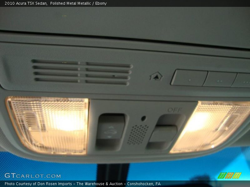 Polished Metal Metallic / Ebony 2010 Acura TSX Sedan