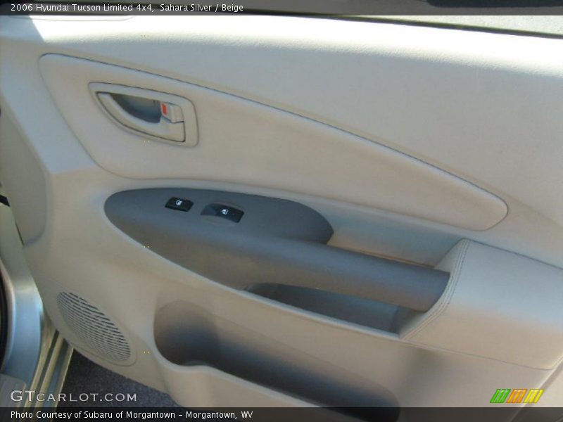Sahara Silver / Beige 2006 Hyundai Tucson Limited 4x4