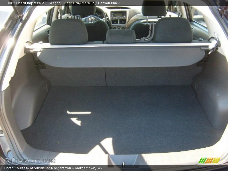Dark Gray Metallic / Carbon Black 2008 Subaru Impreza 2.5i Wagon