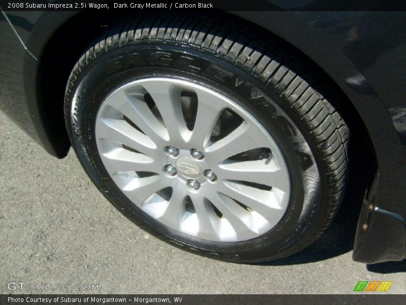 Dark Gray Metallic / Carbon Black 2008 Subaru Impreza 2.5i Wagon