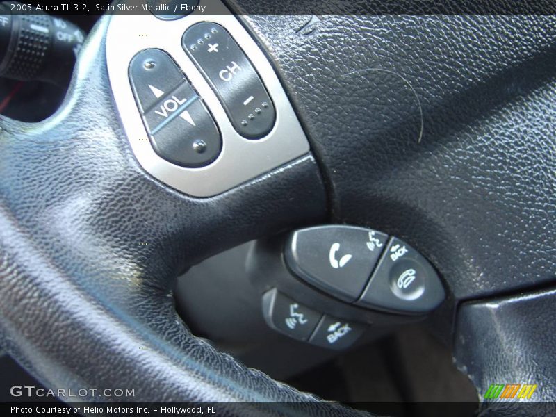 Satin Silver Metallic / Ebony 2005 Acura TL 3.2