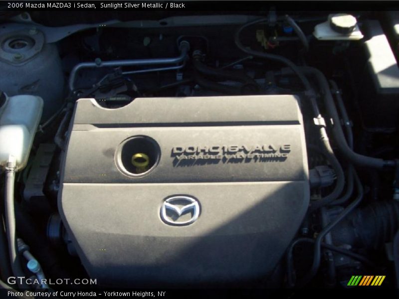 Sunlight Silver Metallic / Black 2006 Mazda MAZDA3 i Sedan