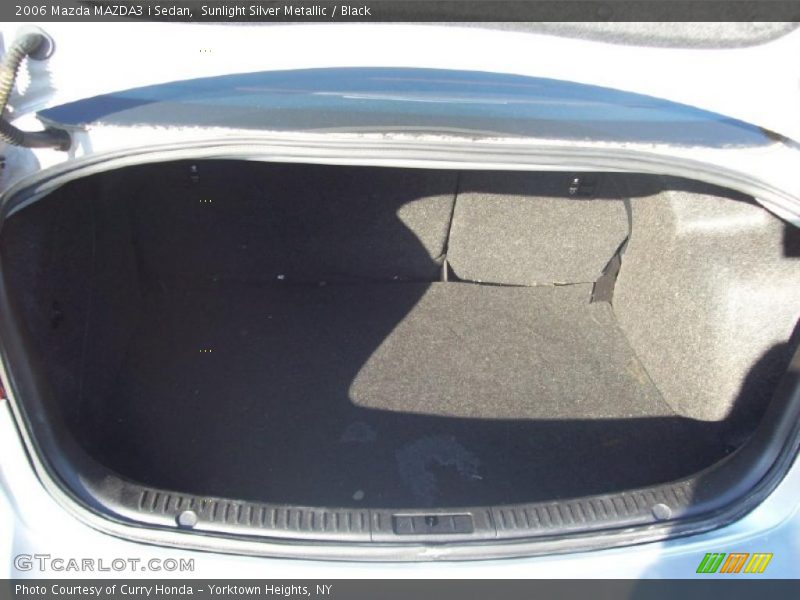 Sunlight Silver Metallic / Black 2006 Mazda MAZDA3 i Sedan