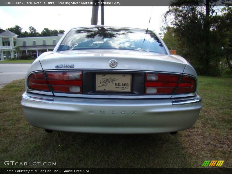 Sterling Silver Metallic / Medium Gray 2003 Buick Park Avenue Ultra