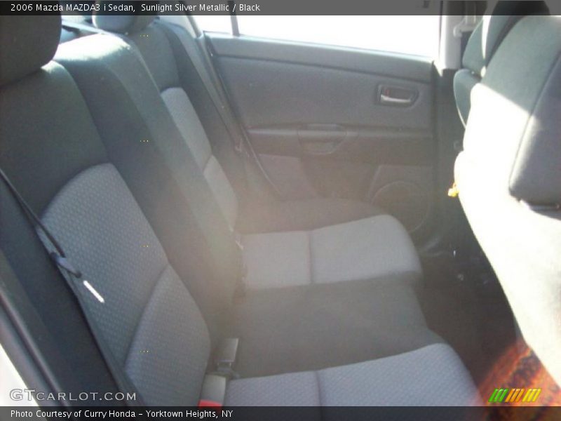 Sunlight Silver Metallic / Black 2006 Mazda MAZDA3 i Sedan