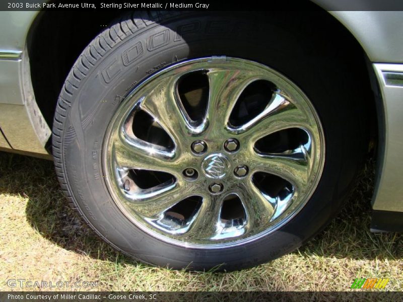 Sterling Silver Metallic / Medium Gray 2003 Buick Park Avenue Ultra