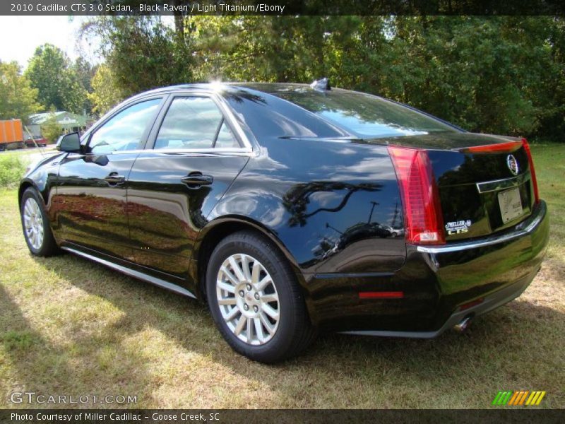 Black Raven / Light Titanium/Ebony 2010 Cadillac CTS 3.0 Sedan