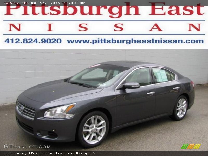 Dark Slate / Caffe Latte 2010 Nissan Maxima 3.5 SV