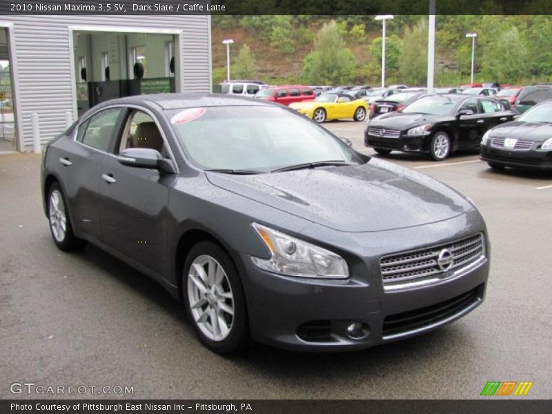 Dark Slate / Caffe Latte 2010 Nissan Maxima 3.5 SV
