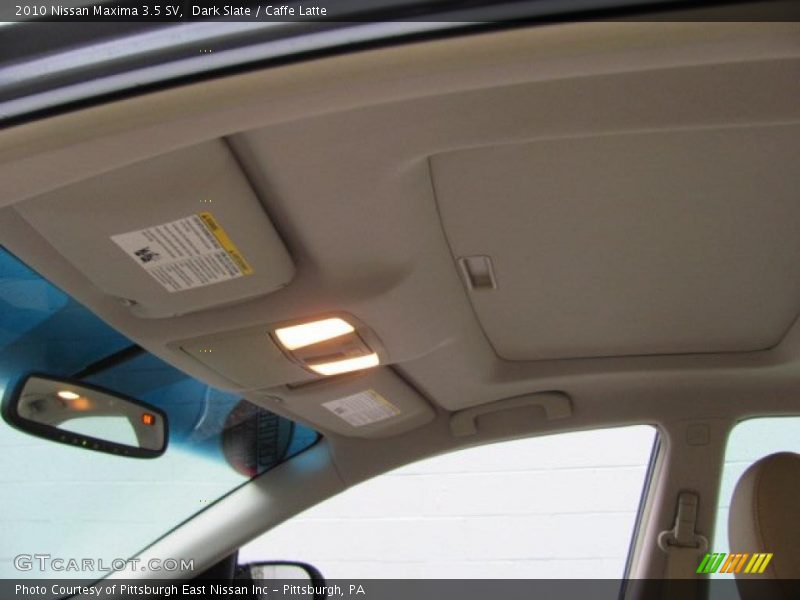 Dark Slate / Caffe Latte 2010 Nissan Maxima 3.5 SV