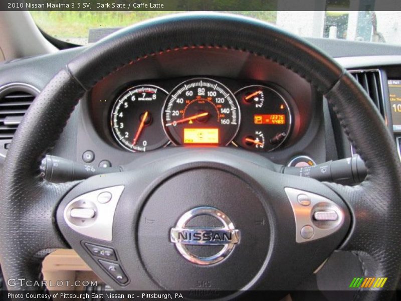 Dark Slate / Caffe Latte 2010 Nissan Maxima 3.5 SV