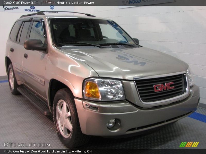 Pewter Metallic / Medium Pewter 2002 GMC Envoy SLE 4x4