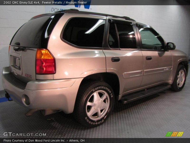 Pewter Metallic / Medium Pewter 2002 GMC Envoy SLE 4x4