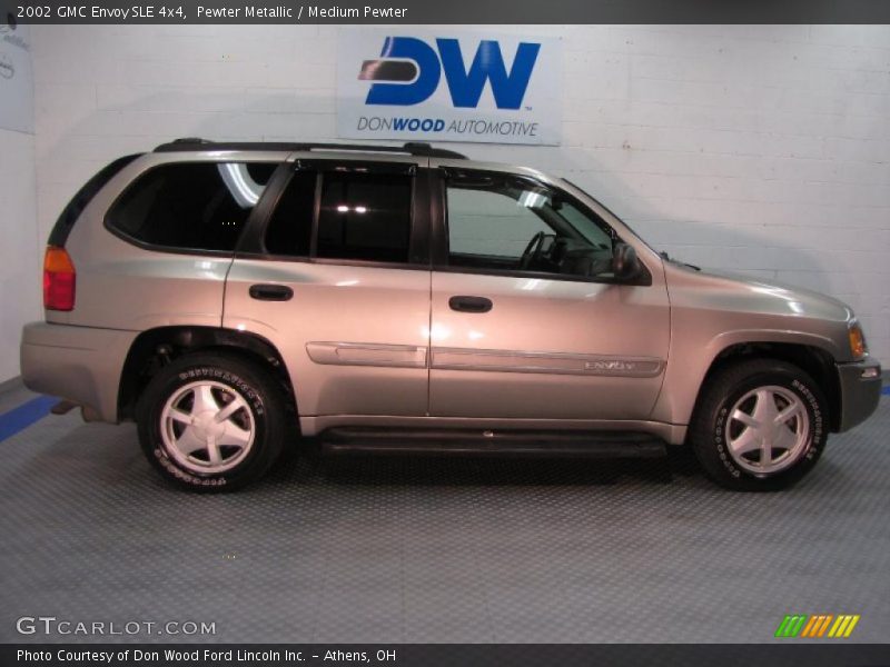 Pewter Metallic / Medium Pewter 2002 GMC Envoy SLE 4x4
