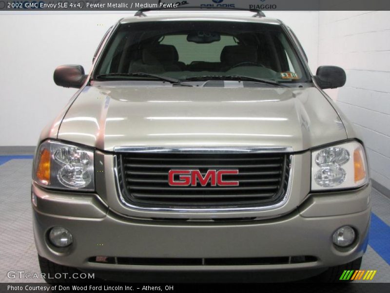 Pewter Metallic / Medium Pewter 2002 GMC Envoy SLE 4x4