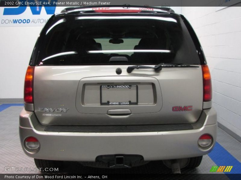 Pewter Metallic / Medium Pewter 2002 GMC Envoy SLE 4x4