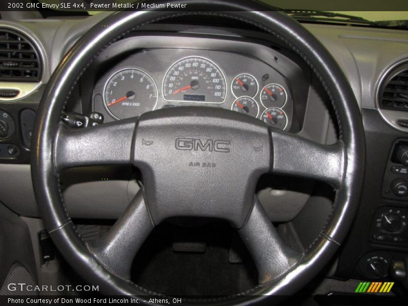 Pewter Metallic / Medium Pewter 2002 GMC Envoy SLE 4x4