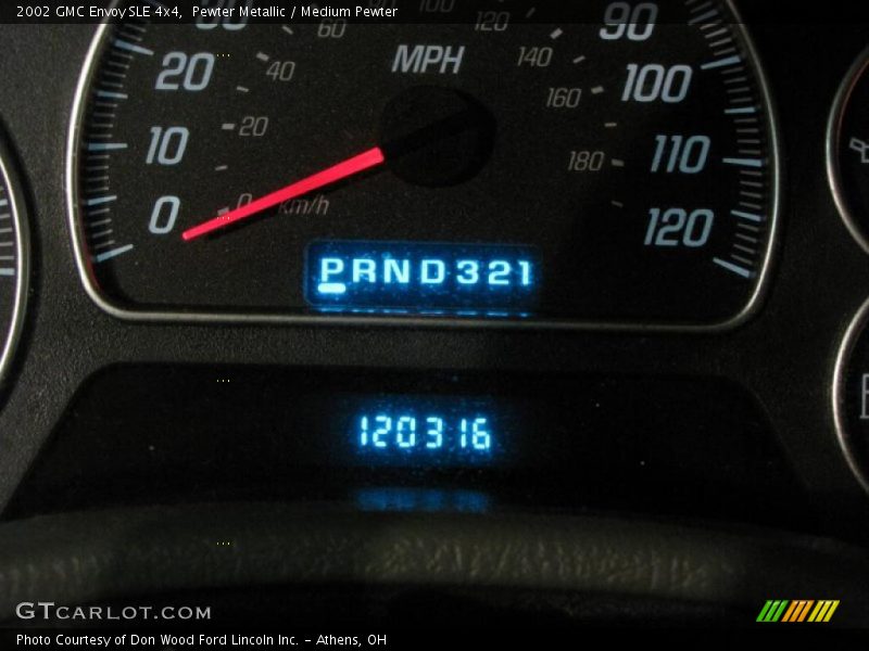 Pewter Metallic / Medium Pewter 2002 GMC Envoy SLE 4x4